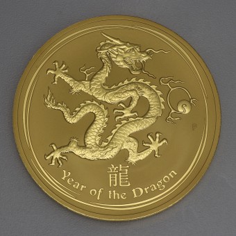 Goldmünze 1kg "Drache 2012" Lunar II 