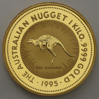 Goldmünze 1kg "Känguru" 1995 Australian Nugget (Australien)