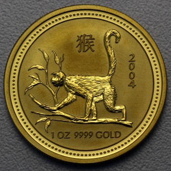 Goldmünze 1oz "Affe" 2004 Lunar I – Year of the Monkey (Australien)