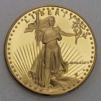 Goldmünze 1oz "American Eagle" 1986 (PP) (USA)