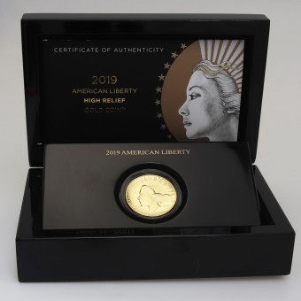 Goldmünze 1oz "American Liberty" 2019 (HR) (USA)