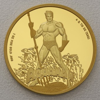 Goldmünze 1oz "Aquaman™" 2023 DC Comics (Samoa)