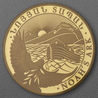 Goldmünze 1oz "Arche Noah" aktueller Jahrgang (Armenien)