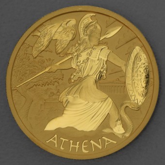 Goldmünze 1oz "Athena 2022" Tuvalu "Gods of Olympus" Serie