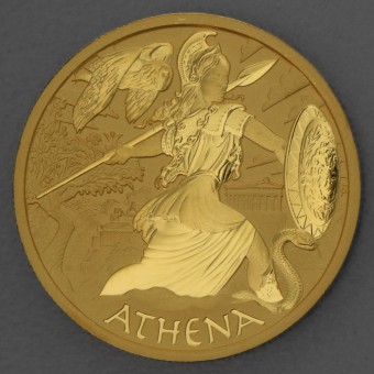 Goldmünze 1oz "Athena" 2022 Gods of Olympus (Tuvalu)