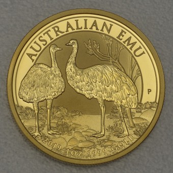 Goldmünze 1oz "Australian Emu 2019" 