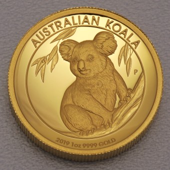 Goldmünze 1oz "Australian Koala" 2019 (PP/HR) 