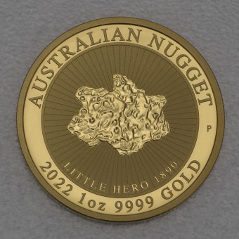 Goldmünze 1oz "Australian Nugget 2022" Little Hero