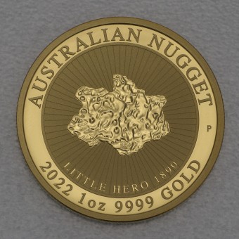 Goldmünze 1oz "Australian Nugget" 2022 Little Hero (Australien)