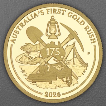 Goldmünze 1oz "Australia's First Gold Rush" 2026 (PP) 175th Anniversary (Australien)
