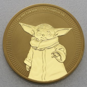 Goldmünze 1oz "Baby Yoda" 2021 Star Wars™ (Niue)