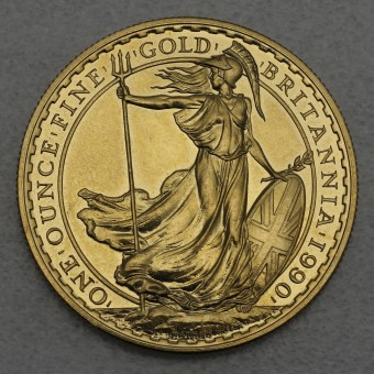 Goldmünze 1oz "Britannia" 1990 (Großbritannien)