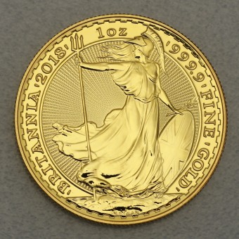 Goldmünze 1oz "Britannia" 2018 (Großbritannien)