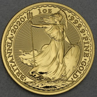 Goldmünze 1oz "Britannia" (2020) 