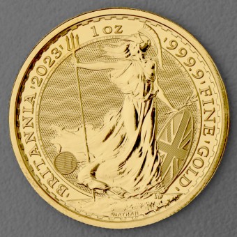 Goldmünze 1oz "Britannia" 2023 Charles III. (Großbritannien)