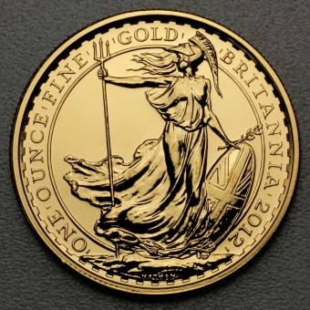 Goldmünze 1oz "Britannia 22kt" (vor 2013) 