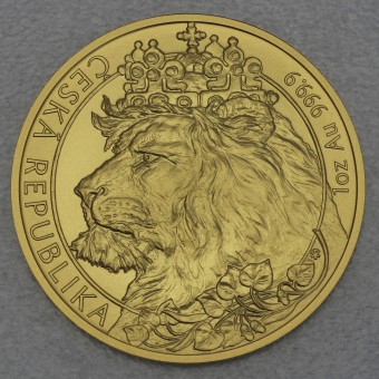 Goldmünze 1oz "Tschechischer Löwe" 2021 (Niue)