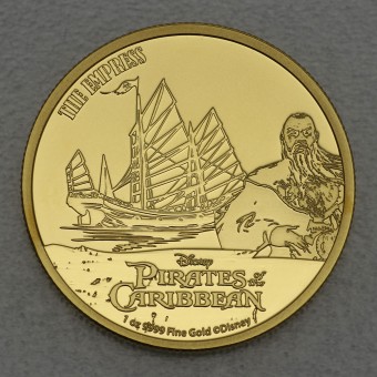 Goldmünze 1oz "Disney - The Empress 2021" Pirates of the Caribbean