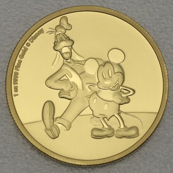 Goldmünze 1oz "Disneys Mickey+Goofy 2021" (Niue) 