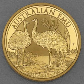 Goldmünze 1oz "Emu" 2019 (Australien)