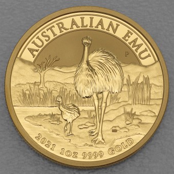 Goldmünze 1oz "Emu" 2021 (Australien)