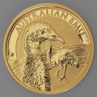 Goldmünze 1oz "Emu" 2022 (Australien)