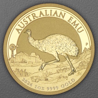 Goldmünze 1oz "Emu" 2026 (Australien)