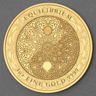 Goldmünze 1oz "Equilibrium- 2023" (Niue) "Proof Like"