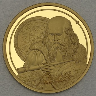 Goldmünze 1oz "Galileo" 2021 Icons of Inspiration (Niue)