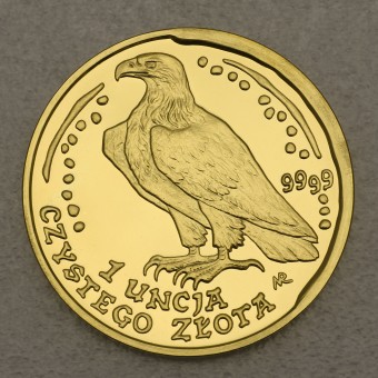 Goldmünze 1oz "Seeadler" 1997 (Polen)