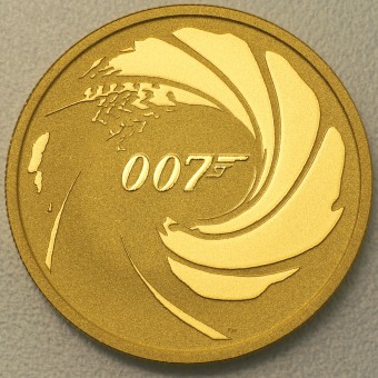 Goldmünze 1oz "James Bond 007" 2020 (Tuvalu)