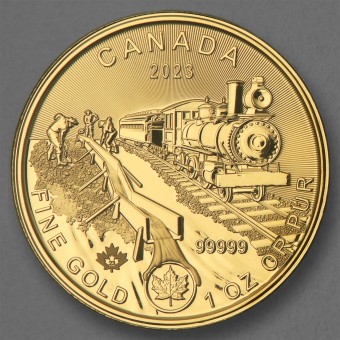 Goldmünze 1oz "Passage for Gold" 2023 Klondike Gold Rush (Kanada)