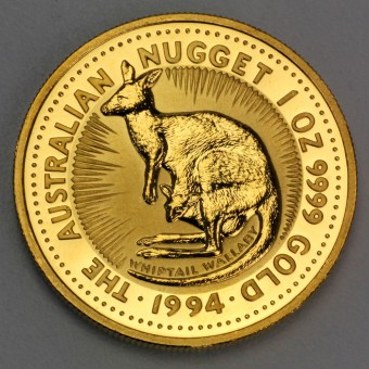 Goldmünze 1oz "Känguru/Nugget 1994" (Australien) 