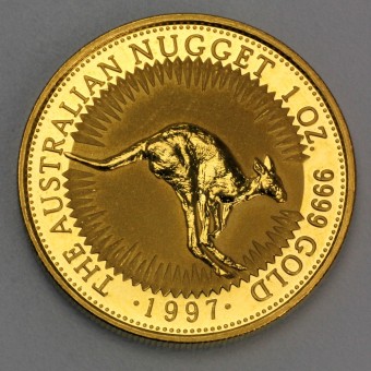 Goldmünze 1oz "Känguru/Nugget" 1997 (Australien)