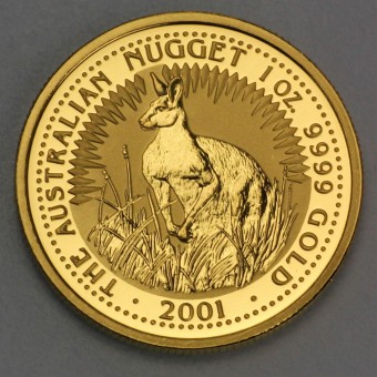 Goldmünze 1oz "Känguru/Nugget" 2001 (Australien)