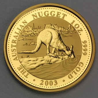 Goldmünze 1oz "Känguru/Nugget 2003" (Australien) 
