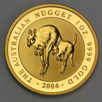 Goldmünze 1oz "Känguru/Nugget" 2004 (Australien)