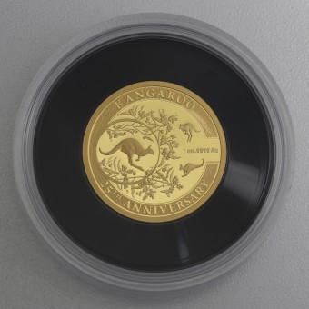 Goldmünze 1oz "Känguru" 2018 (PP) 25th Anniversary of Kangaroo Series (Australien)