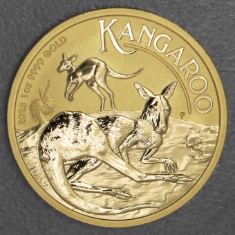 Goldmünze 1oz "Känguru" aktueller Jahrgang (Australien)