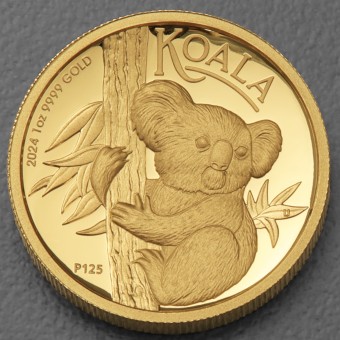 Goldmünze 1oz "Koala" 2024 (PP/HR) (Australien)
