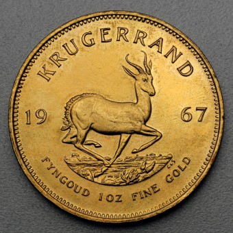 Goldmünze 1oz "Krügerrand" 1967 (Südafrika)