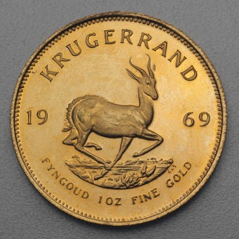 Goldmünze 1oz "Krügerrand" 1969 (Südafrika)