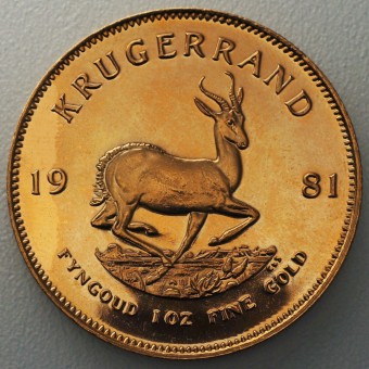 Goldmünze 1oz "Krügerrand 1981" 