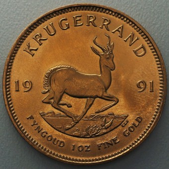 Goldmünze 1oz "Krügerrand 1991" 