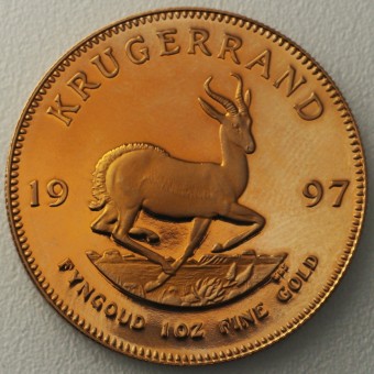 Goldmünze 1oz "Krügerrand" 1997 (Südafrika)