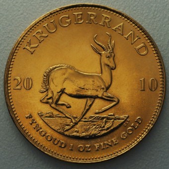 Goldmünze 1oz "Krügerrand" 2010 (Südafrika)