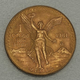 Goldmünze 1oz "Libertad 1981" (Mexiko) 