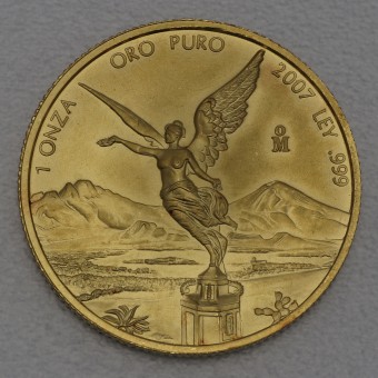 Goldmünze 1oz "Libertad" 2007 (Mexiko)