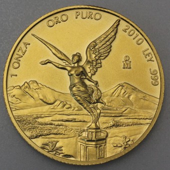 Goldmünze 1oz "Libertad" 2010 (Mexiko)