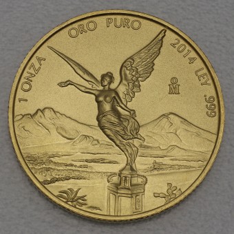Goldmünze 1oz "Libertad" 2014 (Mexiko)